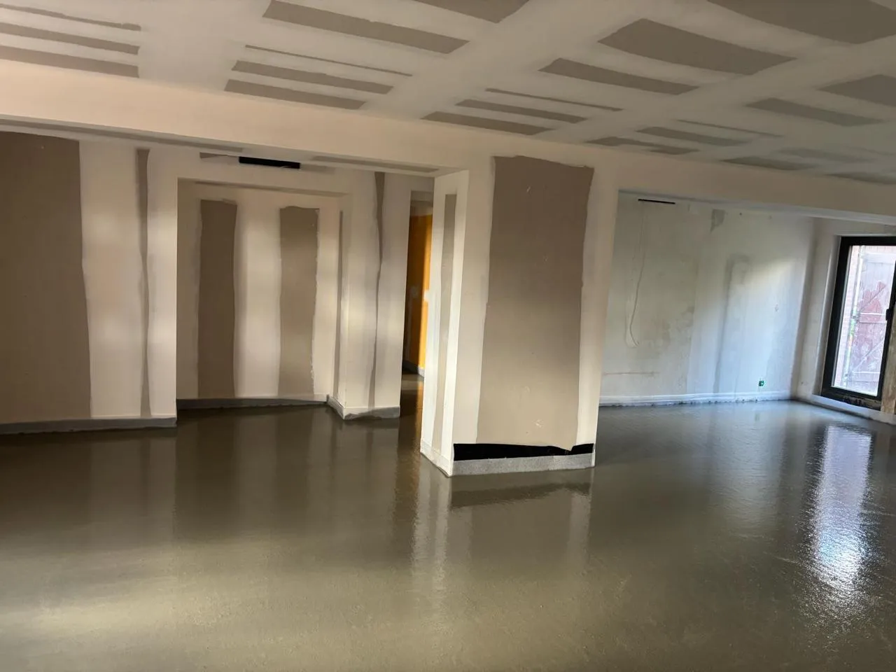 Chantier chape liquide - Top'Isol